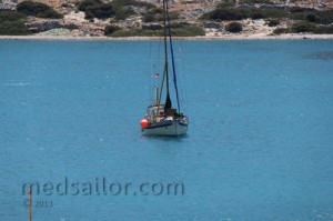 Sailing in the Mediterranean