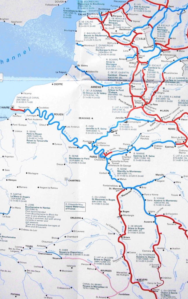 French Canal Map 1