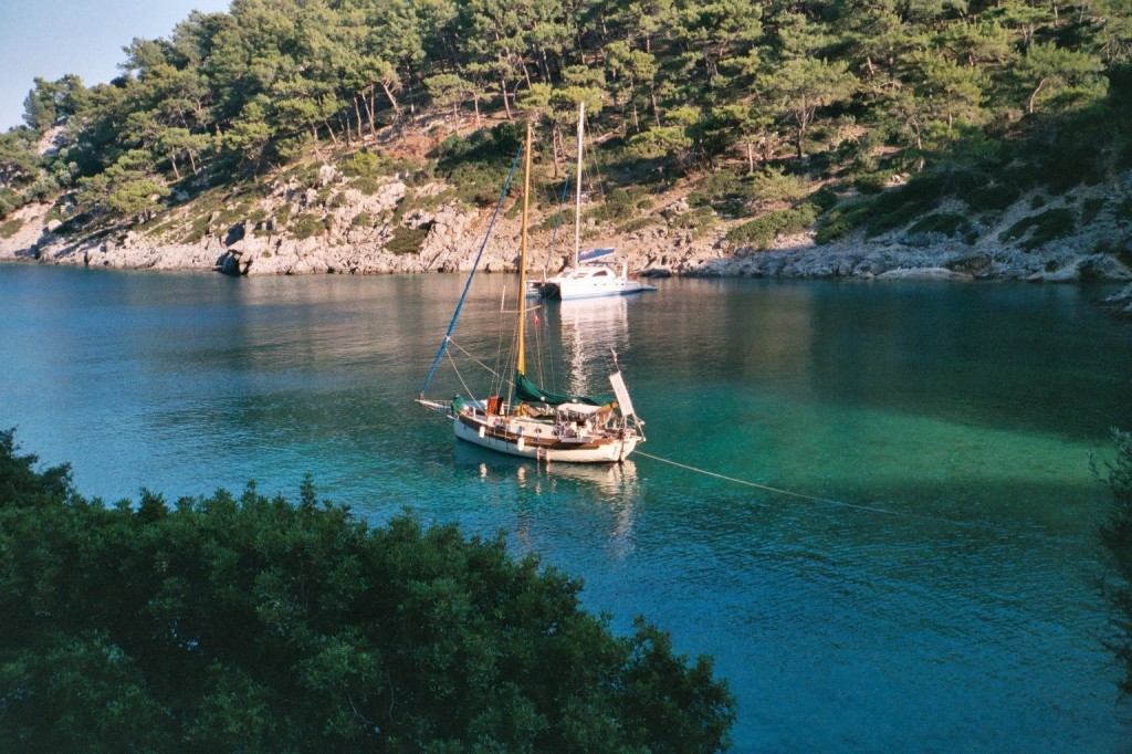 See Dream at anchor in Turkey near Gocek