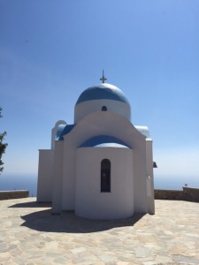 True Blue: a chapel on Nisyros