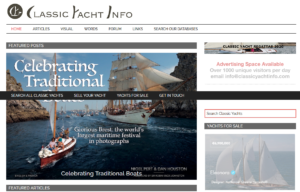 Classic Yacht Info website image