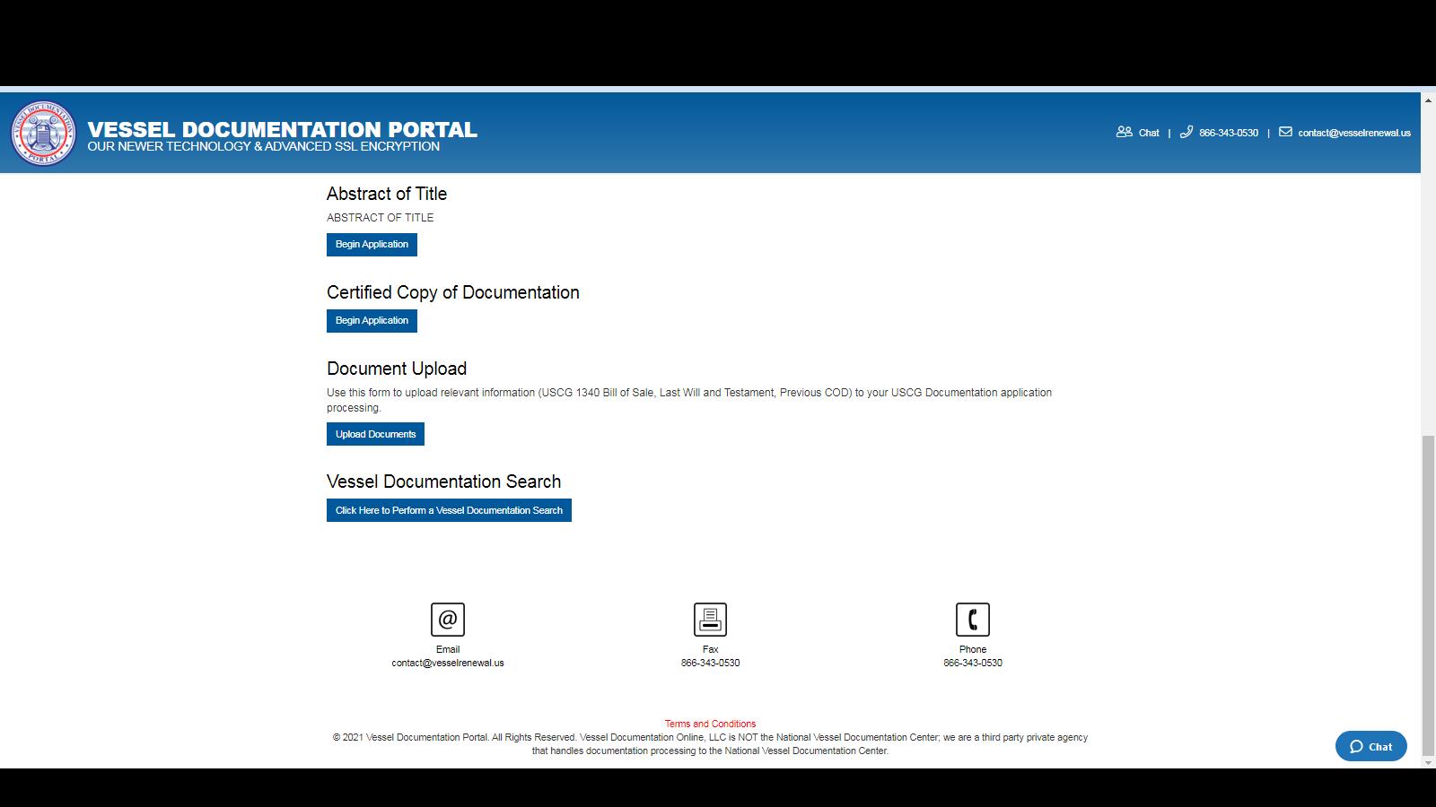 Vessell Documentation Portal con5