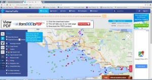 AIS image of Istanbul and the Bosporus Strait 300
